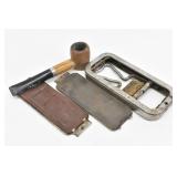 Rolls Razor Sharpening Kit & Wood Pipe
