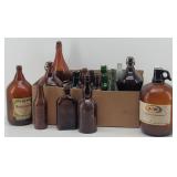 (21) Old Bottles: Bohemiam Club Beer, ...