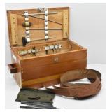 Wooden Chest w/ Cartridge - Holster Tooled ...