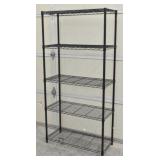 5 Shelf Metal Shelf Unit 6