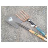 Union Square Nose Shovel & True Temper Pitchfork