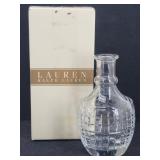 Ralph Lauren Cocktai Party Crystal Decanter no top