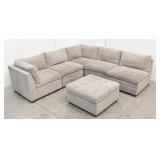 Thomasville Tisdale Fabric Modular Sectional ...
