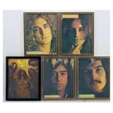 (5) LED ZEPPELIN Rock &Roll Celebrity Photo Prints