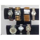 (7) Fashion Watches: Geneva, Maurices, Curfew,...