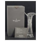 Waterford Ballet Ruffled Bud Vase Lead Crystal