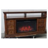 Febo Flame Electric Fireplace Media Console