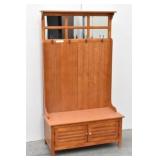 Amish Quaker Style Hall Seat