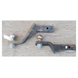(2) Ball Mount Trailer Hitches - Acme & Reese 2'