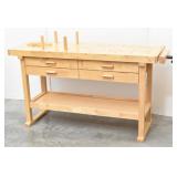 Hardwood 5' Work Bench Windsor Design