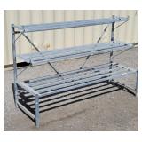 Three Tier Nursery / Greenhouse Display Rack 6'