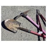 Loppers, Shovel & Pick