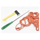 Central Forge Axe, 26' Screwdriver, Extension Cord