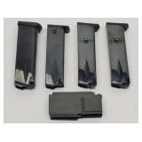 (5) Assorted Handgun Magazines
