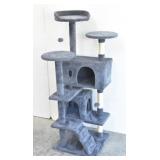 Topeakmart Multilevel Plush Cat Tree with 2 Condos