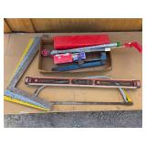 Framing Squares, Level, Ground Marking Paint...