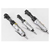 (3) CENTRAL PNEUMATIC Air Ratchet Wrenches