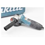 Makita Angle Grinder 4' Wheel Size w/ Case