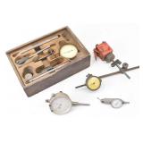 Vintage Dial Indicator Kit, Machinist Dial