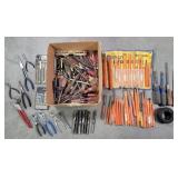 Misc. Tools: Pliers, Screw Drivers, Chisels, ...