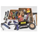 Assorted Tools: Hammers, Nail Pullers ...