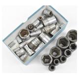SNAP-ON SAE Sockets 1/4', 3/8' & 1/2'