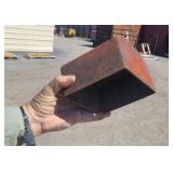 (150+) Steel Fence Post Caps 5.5'