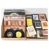 Vinyl Records & 8 Track Tapes: Rolling Stones..