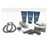 BBM Starter Pistol, Horseshoe Ring Puzzle, Fish +