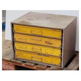 Stackable 4 Drawer Parts Organizer w/ Contents