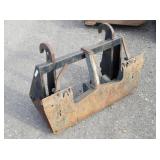 Volvo Loader to Bobcat Attachment Adapter