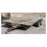 Soper's Service Tandem Axle Flatbed Trailer