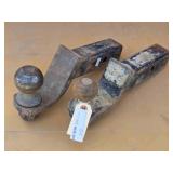 (2) Trailer Ball Mount Hitches