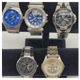 (5) Watches (As-Is) for Parts / Repair