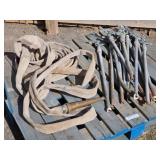 Fireman Hose w/Nozzel & Brass Sprinklers stands