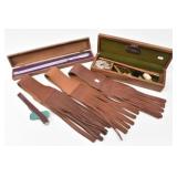 (3) Leather Duck / Game Straps, Quikut Carving ...