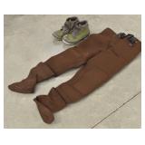 Cabela's Large Waders and Size 10M  Boots