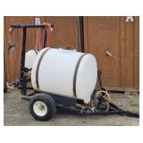 Trailer Mounted 200 Gal Spray Tank