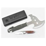 Spyderco Tri-Angle Sharpmaker, Throwing Axe, ...