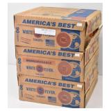 (3) Boxes of White Flyer Targets 270 ct