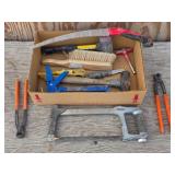 Pruning Saw, Nail Pullers, Sledge Hammer, Hand Saw