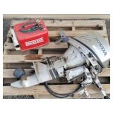 Honda Four Stroke 8HP Boat Motor & Honda Fuel Tank