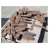Steel T Braces Timber Construction