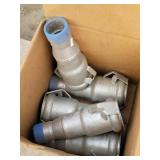 (5) Metal Galvanized Pipe Couplings