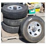Set of 4 Winter Tires w/ Rims P235/75R15