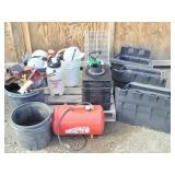Air Tank, Pump Up Sprayers, Support Bases...