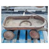 Westcoaster Metal Pull Wagon Solid Rubber Tires