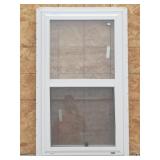 White Vinyl Single - Hung Window 24"x42"