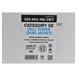 Category 5E Cell Tower Dual Jacket Cable