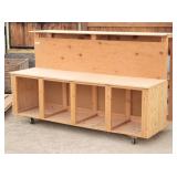 8ft Shop Workbench (holds 4x8 material)